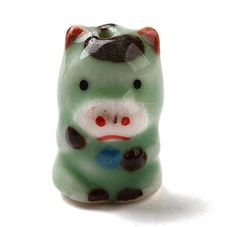 Handmade Porcelain Beads PORC-Q003-01B-1