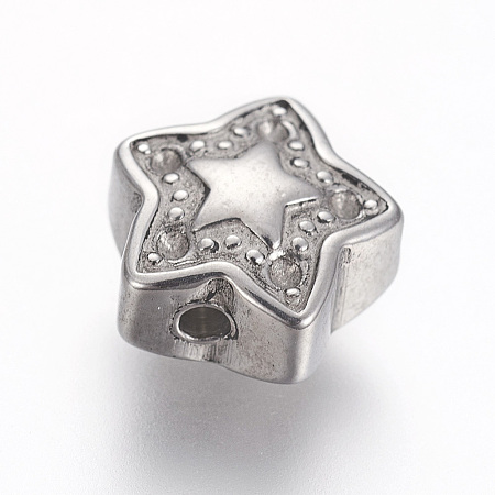 Tarnish Resistant 304 Stainless Steel Beads STAS-I103-57P-1