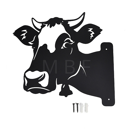 Iron Decorative Garden Stakes AJEW-XCP0003-67-1