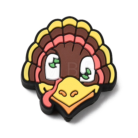 Thanksgiving Theme Silicone Beads SIL-J001-01F-1