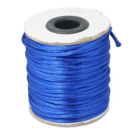 Nylon Satin Rattail Cords X-NWIR-A003-16-1