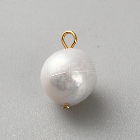 Natural Baroque Keshi Pearl Charms LS-KK-CJC0025-001G-01-1