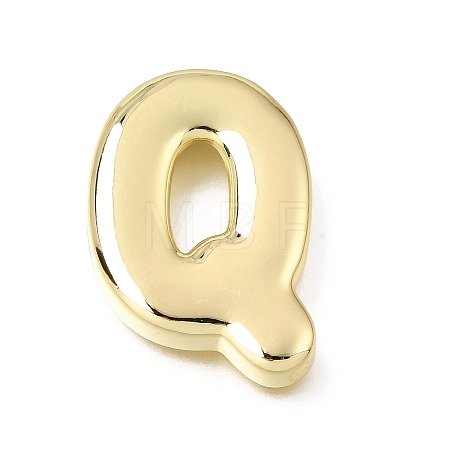 Brass Slide Charms KK-Z163-01G-Q-1