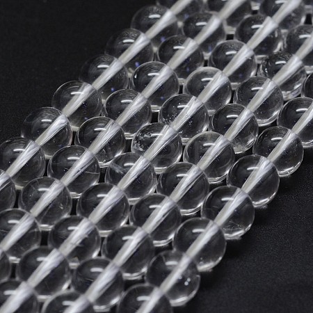 Natural Quartz Crystal Beads Strands G-K285-04-6mm-1