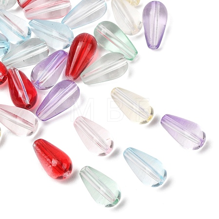 Baking Paint Transparent Glass Beads GL-CBA5BF9-03-1