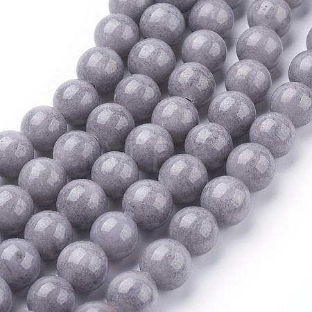 Natural Mashan Jade Beads Strands DJAD-8D-29-1