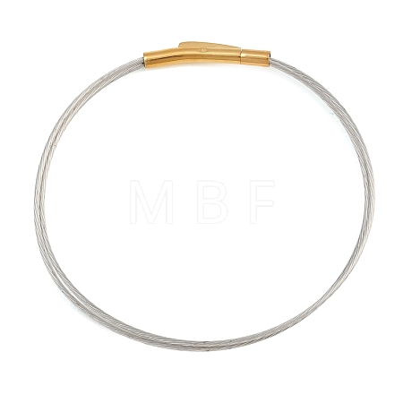 Steel Wire Bangles Making SA-CBA6056-01A-G-1