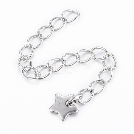 Tarnish Resistant 304 Stainless Steel Chain Extender STAS-H558-41P-1