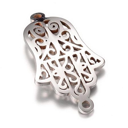 Tarnish Resistant 201 Stainless Steel Links connectors STAS-S059-20B-1