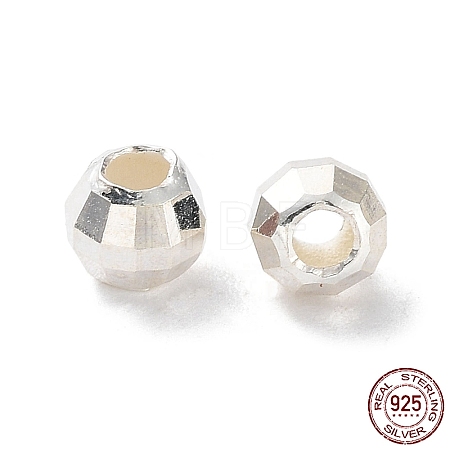 925 Sterling Silver Beads STER-A043-05A-S-1