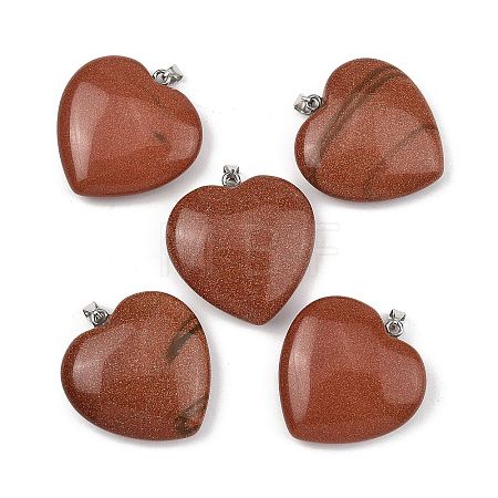 Synthetic Goldstone Pendants GG-K002-12A-06-1