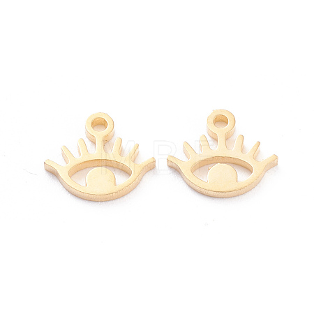 304 Stainless Steel Charms STAS-I151-03G-1
