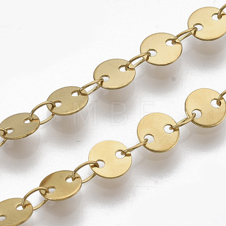 304 Stainless Steel Link Chains CHS-S006-JN945-2-1