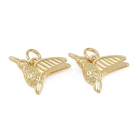 Rack Plating Brass Pendants KK-E275-10G-1