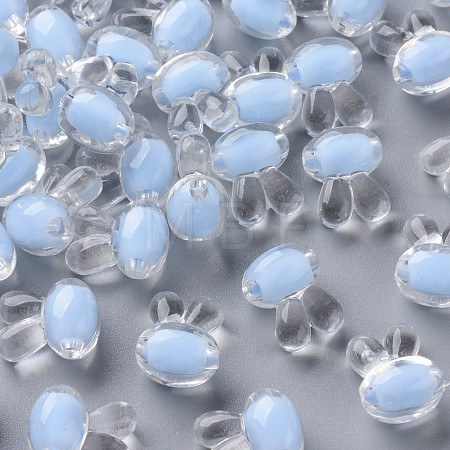 Transparent Acrylic Beads TACR-S152-05A-SS2113-1