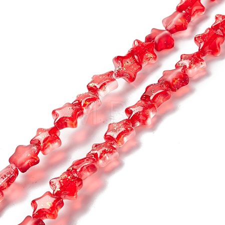 Transparent Glass Beads Strand GLAA-F112-04H-1
