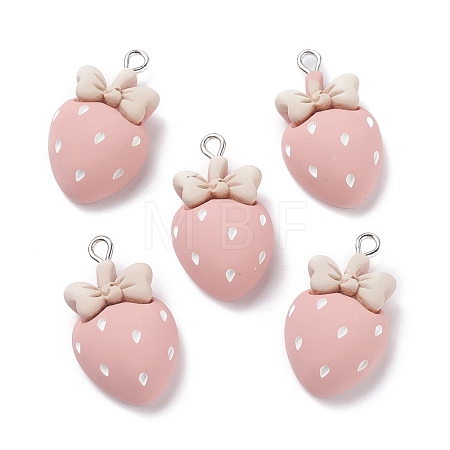 Opaque Resin Pendants RESI-F030-03-1