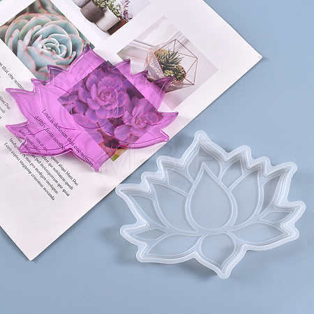 DIY Lotus Cup Mat Silicone Molds SIMO-PW0001-120-1