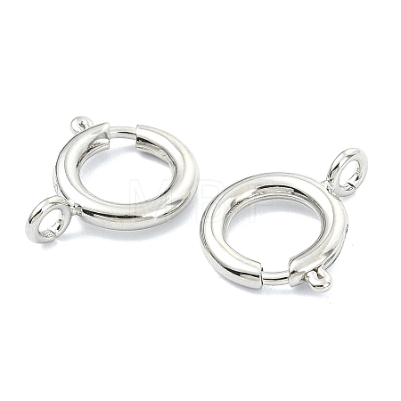SHEGRACE Brass Spring Ring Clasps XGRPCN932-223P-1