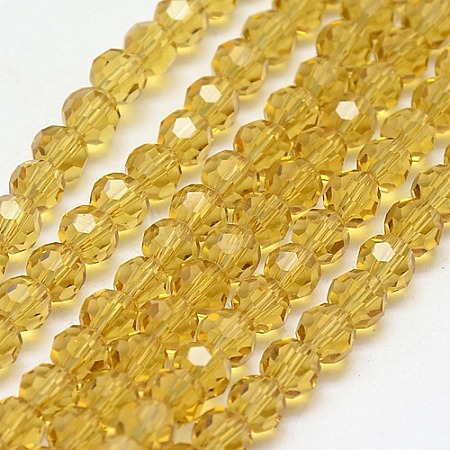 Glass Beads Strands EGLA-J042-4mm-10-1