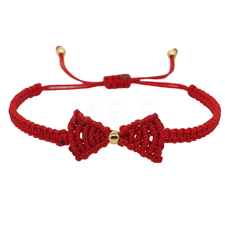 Handmade Fiber Thread Braided Bracelets for Women JL9733-1-1