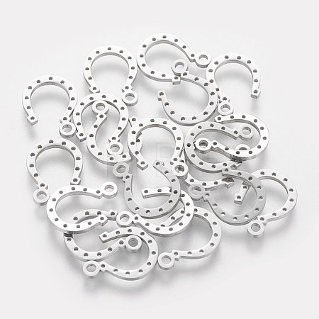 Non-Tarnish 201 Stainless Steel Charms STAS-S105-T199-1