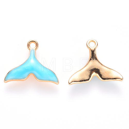 Alloy Enamel Pendants X-ENAM-S121-060A-1