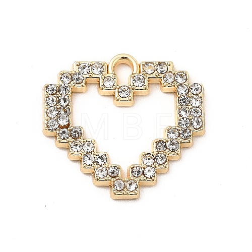 Alloy Crystal Rhinestone Pendaants ALRI-K048-04LG-1