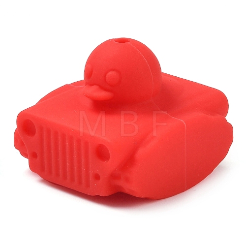 Tank Duck Food Grade Silicone Focal Beads SIL-Q030-04E-1