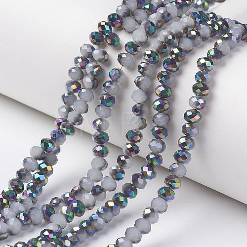 Electroplate Glass Beads Strands EGLA-A034-J2mm-Q04-1
