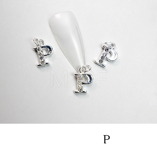 Alloy Rhinestone Cabochons MRMJ-T056-93P-P-1