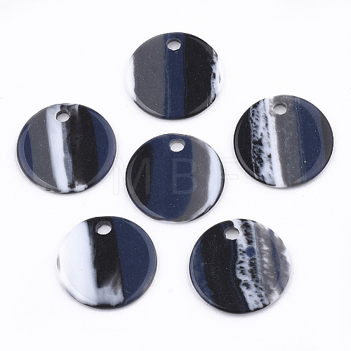 Resin Pendants RESI-T022-09A-1