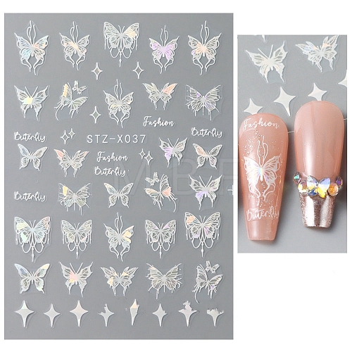 Paper Nail Art Stickers PW-WGCE477-01-1