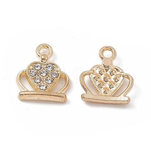 Alloy Crystal Rhinestone Charms FIND-C019-25KCG-1