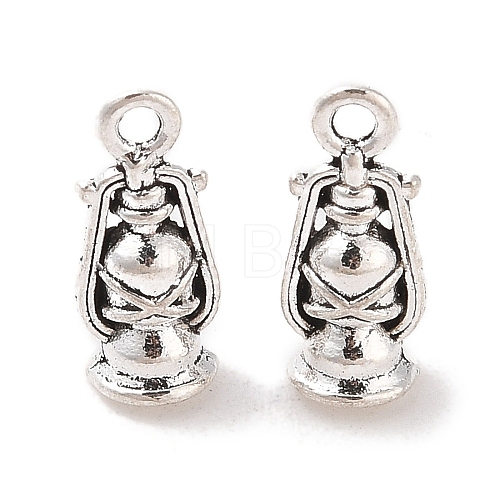 Kerosene Lamp Tibetan Style Alloy Pendants PALLOY-P077-01-1