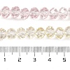 Transparent Painted Glass Beads Strands LS-DGLA-A034-T8mm-A25-3