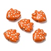 Handmade Porcelain Beads X-PORC-K010-06G-1