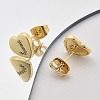 Rack Plating Brass Micro Pave Clear Cubic Zirconia Stud Earrings EJEW-K299-01G-J-3