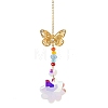 Hollow Alloy Hanging Ornaments HJEW-Q012-05B-1