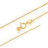 Adjustable 925 Sterling Silver Box Chains Slider Bracelets STER-N016-51G-2