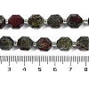 Natural Dragon Blood Beads Strands G-O201B-138G-5