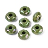 Opaque Acrylic European Beads OACR-E033-23O-1
