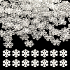 500Pcs Transparent Acrylic Beads MACR-SC0002-14-1