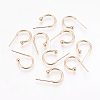 Brass Stud Earring Findings LS-X-KK-T020-105G-2