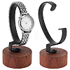 Black Metal C Shape Bracelet Display Stands BDIS-WH0018-01A-1
