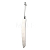 Non-Tarnish 201 Stainless Steel Cake Spatulas AJEW-P114-01L-P-2