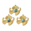 Dyed Synthetic Turquoise Pendants GG-G003-01G-02-1