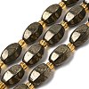 Natural Pyrite Beads Strands G-Z131-E01-01-2
