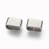 Non-Tarnish 201 Stainless Steel Slide Charms LS-X-STAS-G187-30P-1