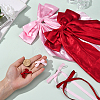 6 Styles Bowknot Polyester Hair Barrettes PHAR-SP0001-22B-4